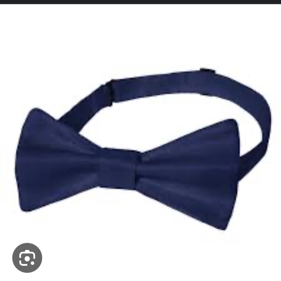 Saddlebred navy satin style bow tie men’s adjustable all sizes new with tags - Picture 10 of 10